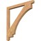 Ekena Millwork Imperial Craftsman Smooth Bracket, Western Red Cedar, 3 1/2"W x 48"D x 48"H BKT04X48X48IMP04SWR - alternate 1